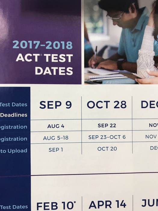 ACT October Info